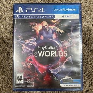 PlayStation VR Worlds (PS4) – BRAND NEW & SEALED! 🎮🔥